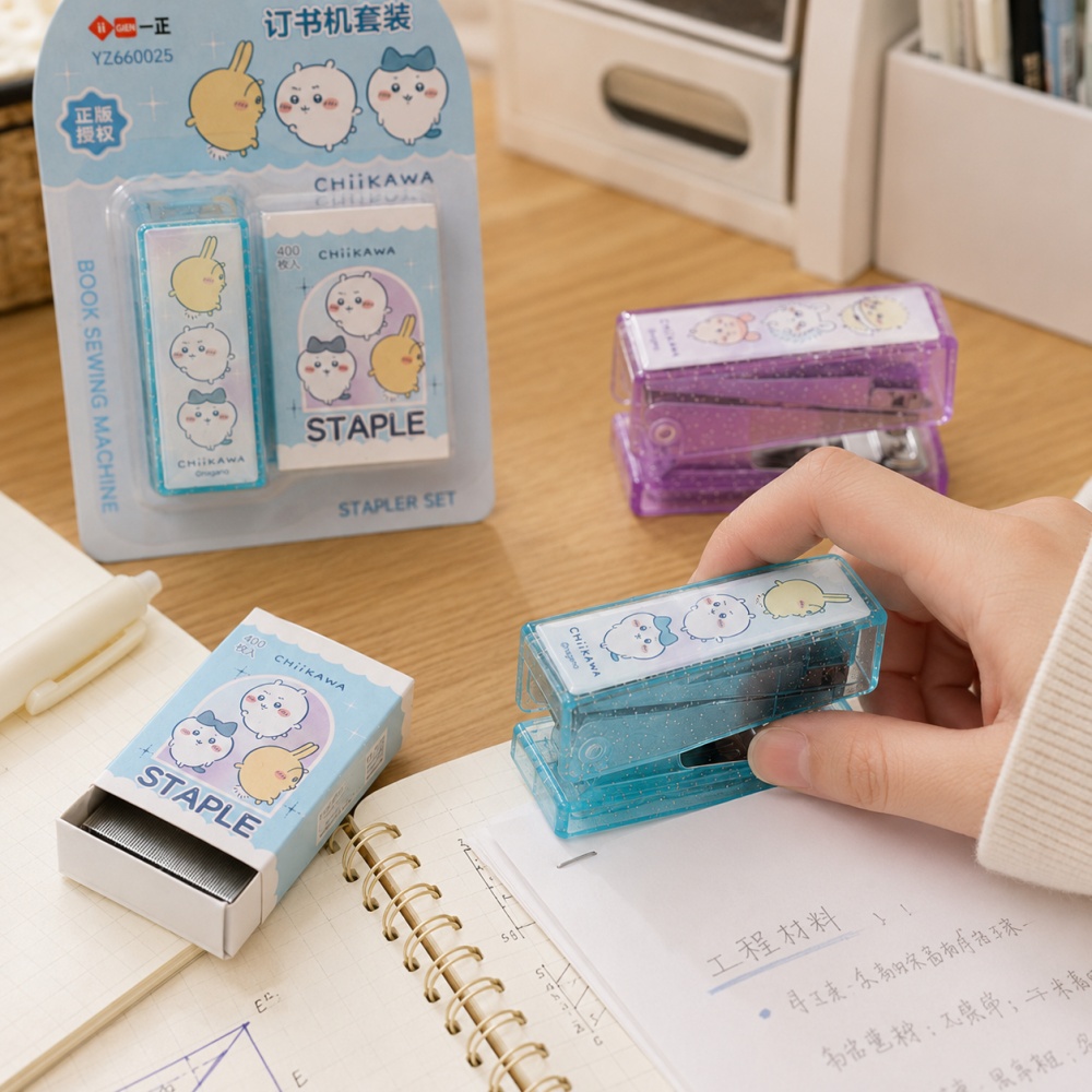 Genuine Chiikawa Stapler Set D - Office Supply Office Stationery Items 评论和价格