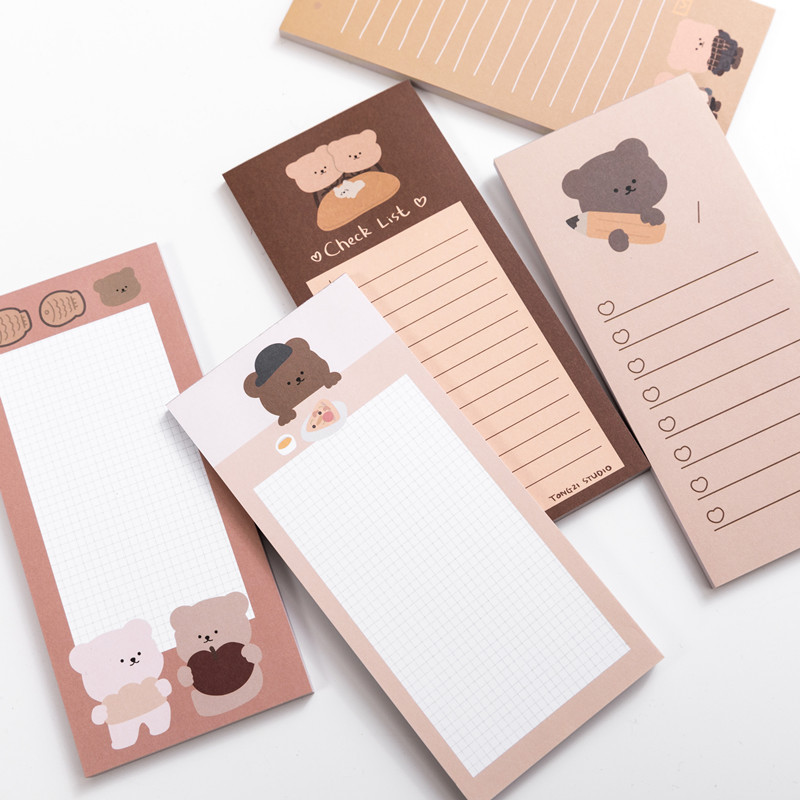 Kawaii Cute Korean Cookie Bear - Office Stationery Supply List 评论和价格