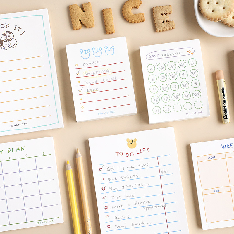100sheets/50sheets Cute Plan S - Office Stationery Supply List 评论和价格