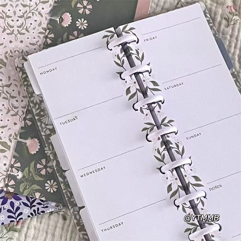 Slim Type Mushroom Hole Loose  - Planner Weekly Budget 评论和价格