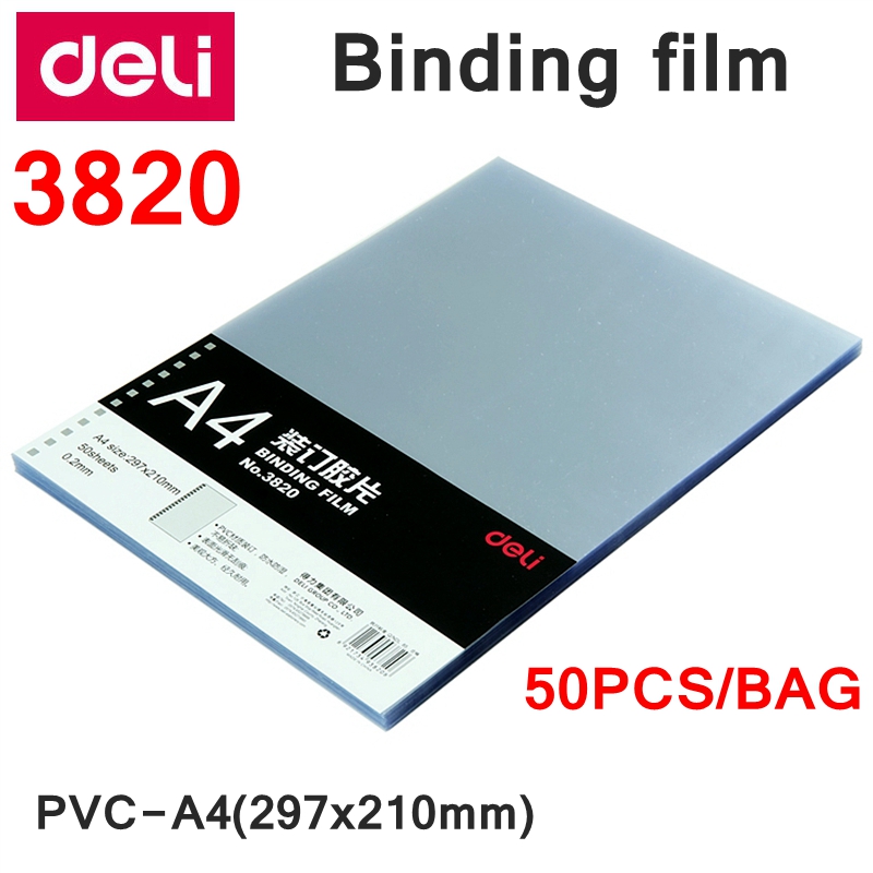 50PCS Deli 3820 A4 PVC Comb Bi - Binding Comb Plastic 评论和价格